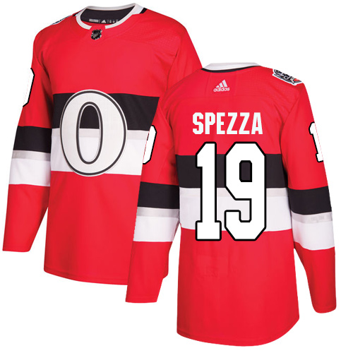 Kinder Ottawa Senators Eishockey Trikot Jason Spezza #19 Authentic Rot 2017 100 Classic